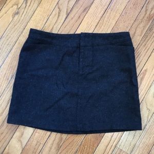 American Eagle wool mini skirt